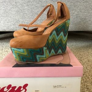 Jeffrey Campbell Bette Platform Wedges